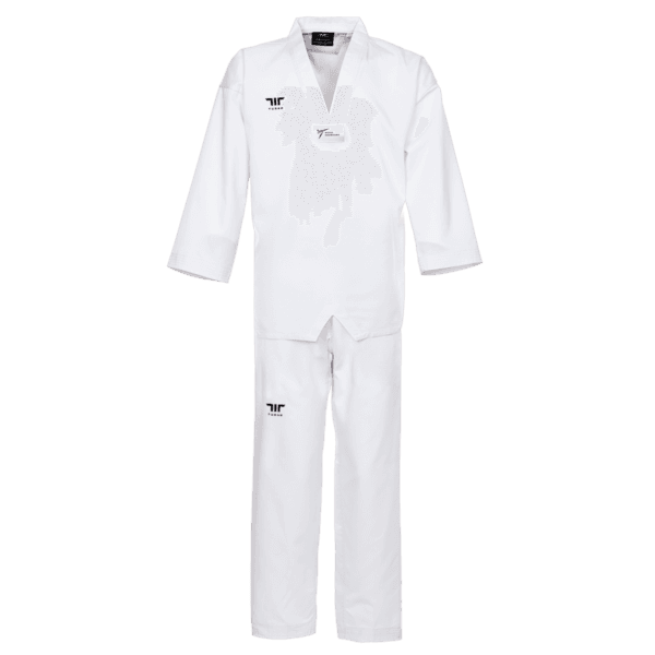 Dobok de Iniciación con Cuello Blanco